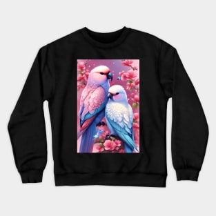 Beautiful love birds Crewneck Sweatshirt